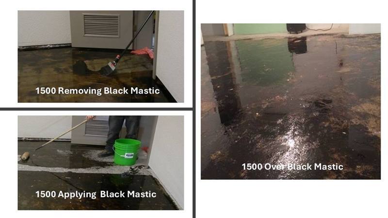 SealGreen 1500 Black Mastic remover